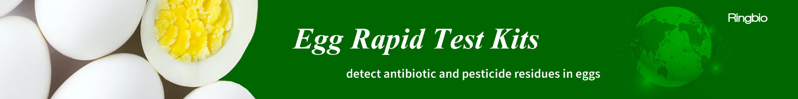 Ringbio Egg Rapid Test Kit for antibiotic residue and pesticide residue